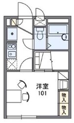 レオパレスグレイスの物件間取画像